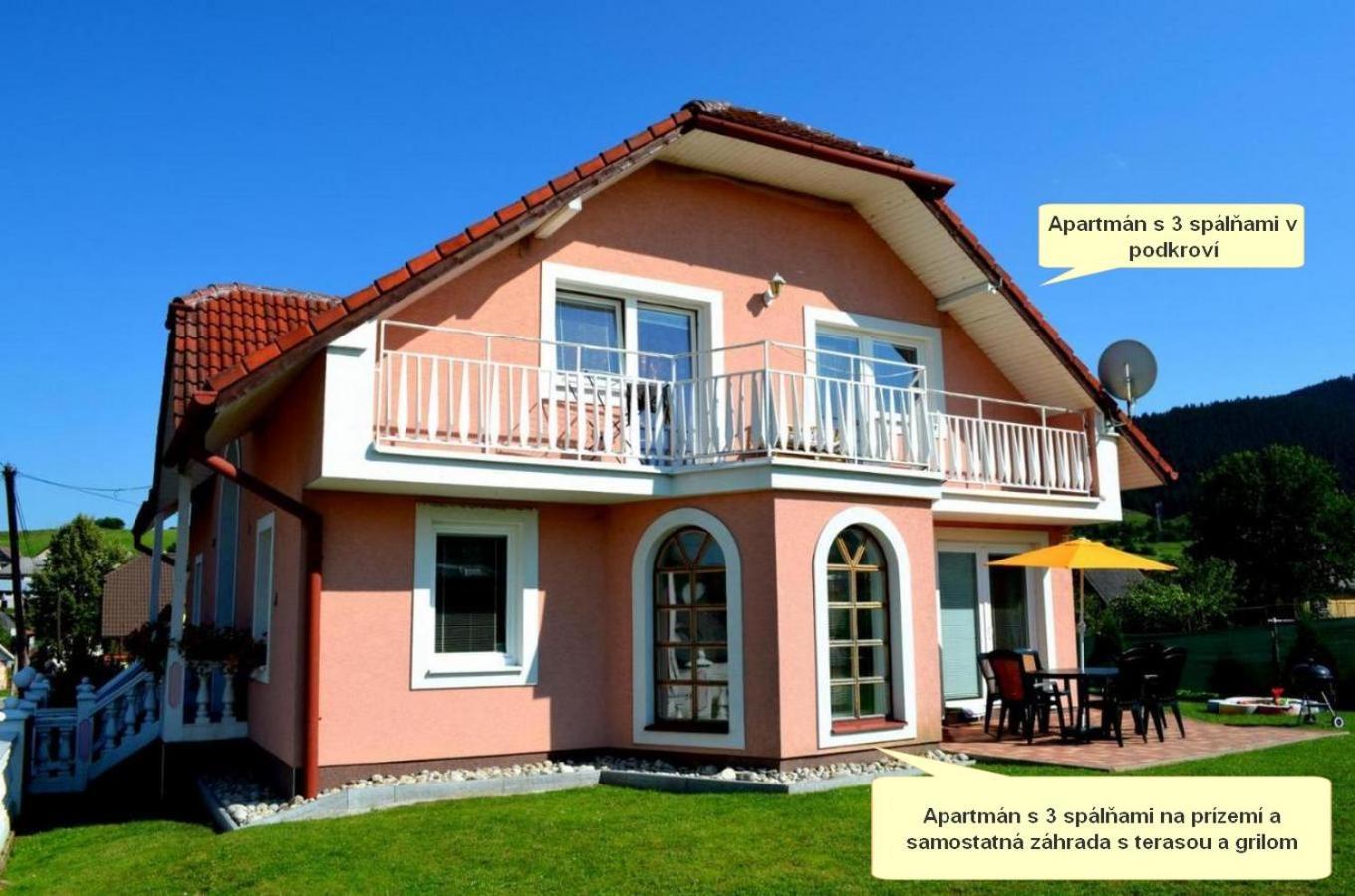 Apartmany Riviera A Chalupa Riviera Liptov, Bešeňová Exterior foto